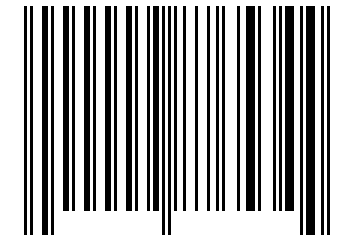 Number 9876534 Barcode