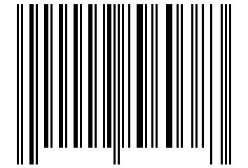 Number 9896038 Barcode