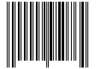 Number 9950764 Barcode