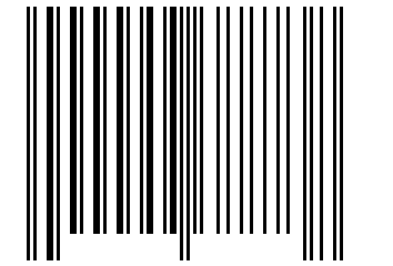 Number 99688738 Barcode