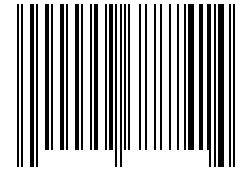 Number 99688741 Barcode