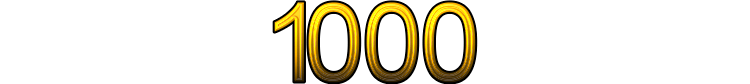 Number 1000