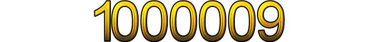 Number 1000009
