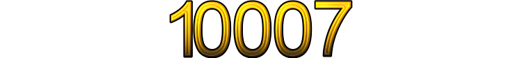 Number 10007
