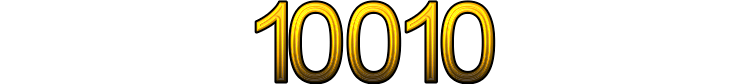 Number 10010