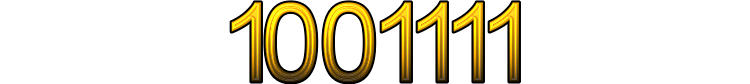 Number 1001111