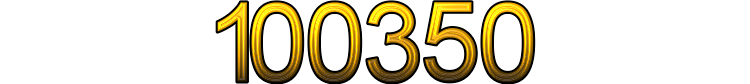 Number 100350