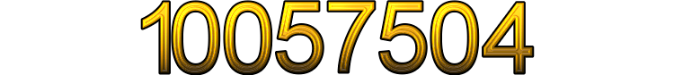 Number 10057504