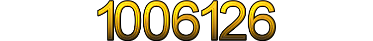 Number 1006126
