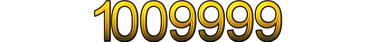 Number 1009999