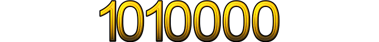 Number 1010000