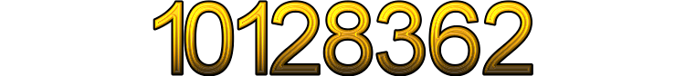 Number 10128362 Number 10128362