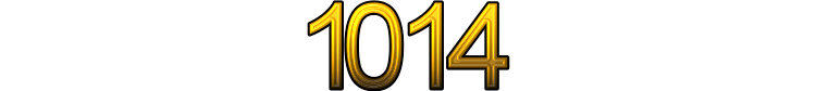 Number 1014