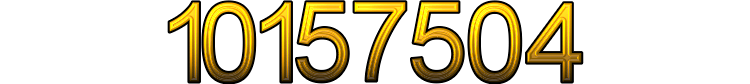 Number 10157504