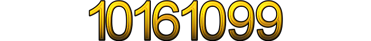 Number 10161099