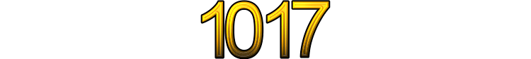 Number 1017