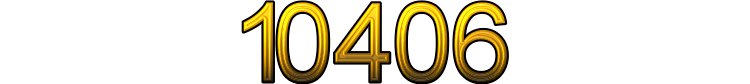 Number 10406