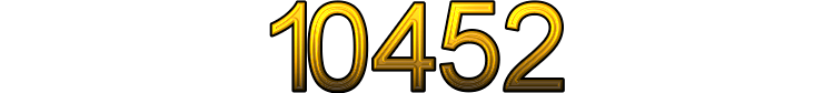 Number 10452