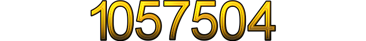 Number 1057504