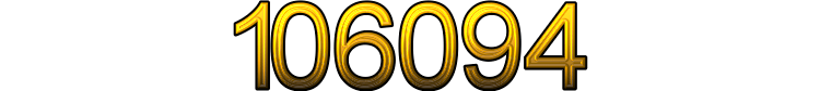 Number 106094