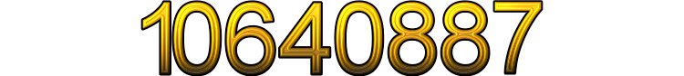 Number 10640887