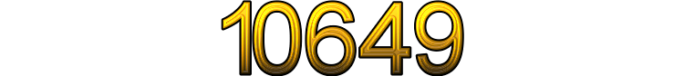 Number 10649