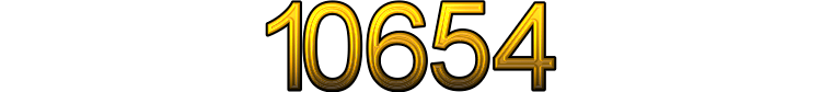 Number 10654