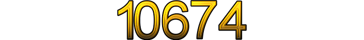 Number 10674