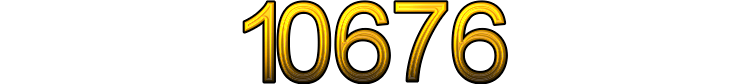 Number 10676