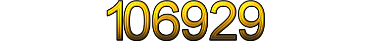 Number 106929