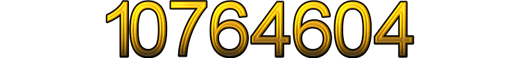 Number 10764604