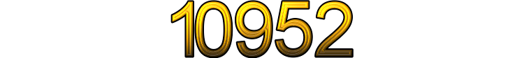 Number 10952