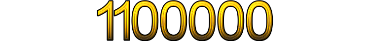 Number 1100000