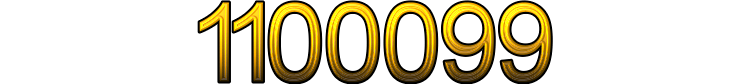 Number 1100099