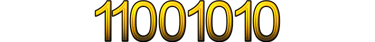 Number 11001010