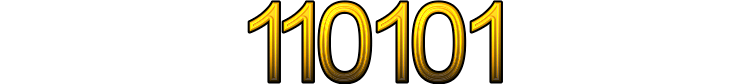 Number 110101
