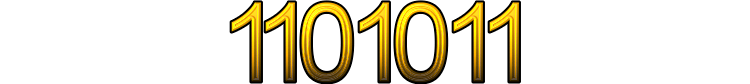 Number 1101011