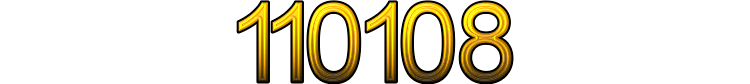 Number 110108