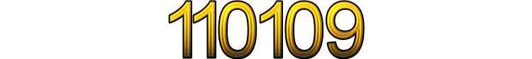 Number 110109