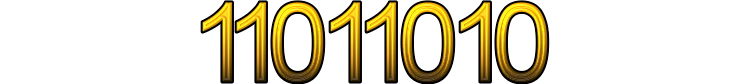 Number 11011010