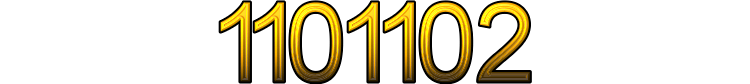 Number 1101102