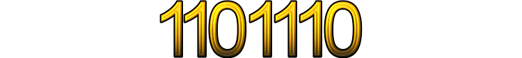 Number 1101110