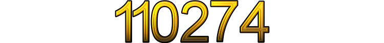 Number 110274