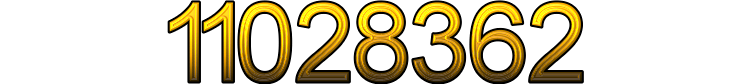 Number 11028362 Number 11028362