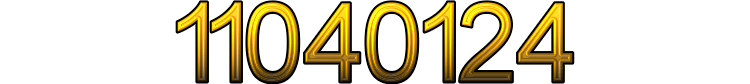 Number 11040124