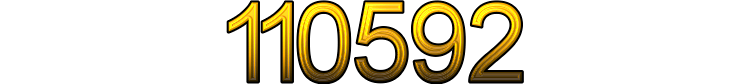 Number 110592