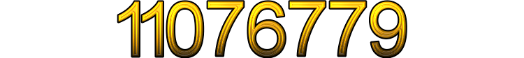 Number 11076779