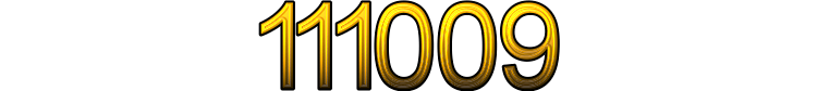 Number 111009