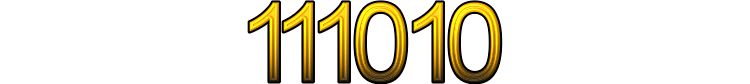 Number 111010
