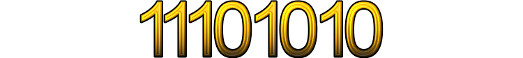 Number 11101010